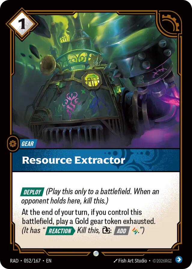 Resource Extractor (052/166 - Common) [Riftbound TCG: Vendetta]