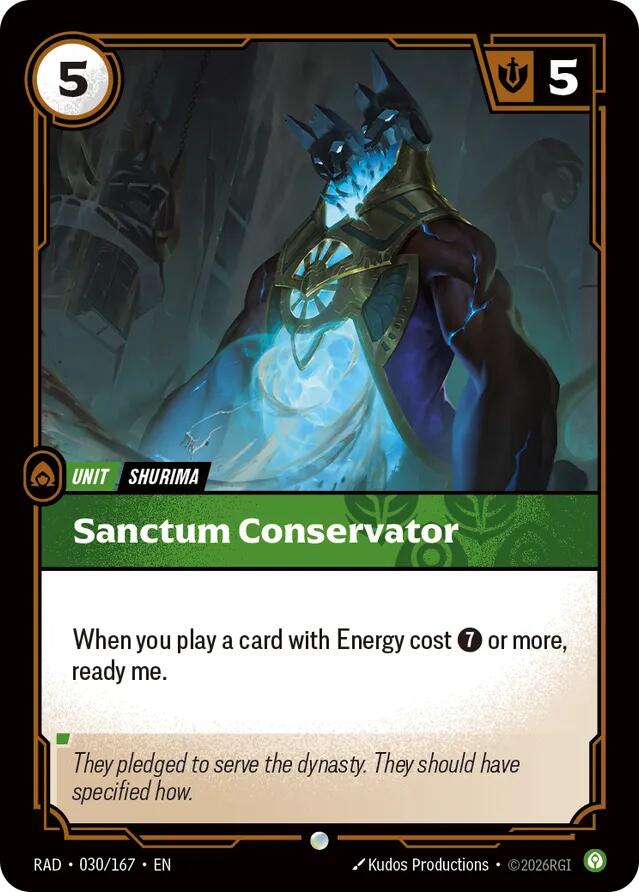 Sanctum Conservator (030/166 - Common) [Riftbound TCG: Vendetta]