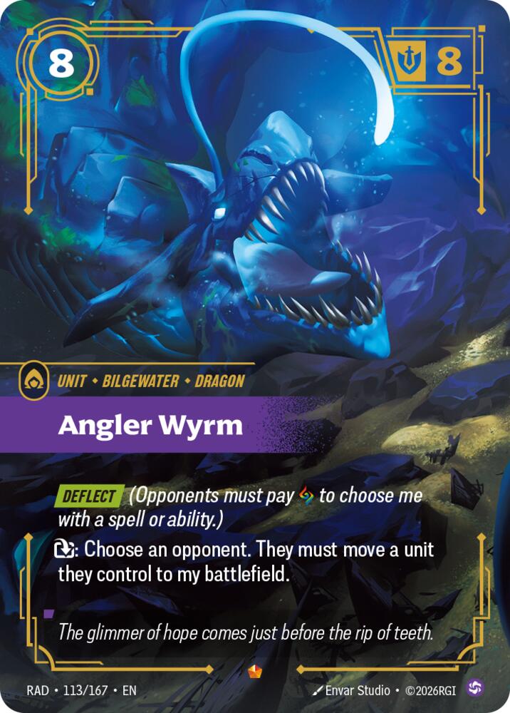 Angler Wyrm (113/167 - Epic) [Riftbound TCG: Radiance]