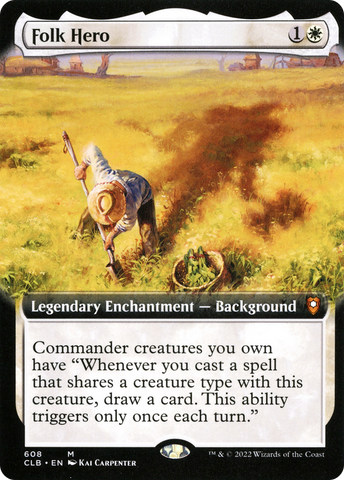 Folk Hero (Surge Foil) [Marvel Super Heroes Commander]