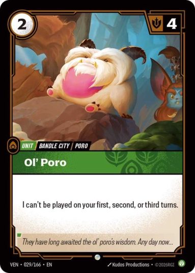 Ol' Poro (029/166 - Common) [Riftbound TCG: Vendetta]