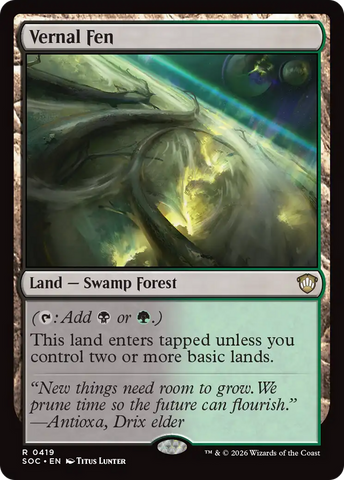 Vernal Fen [Secrets of Strixhaven Commander]