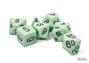 Chessex Opaque Pastel - Green/black