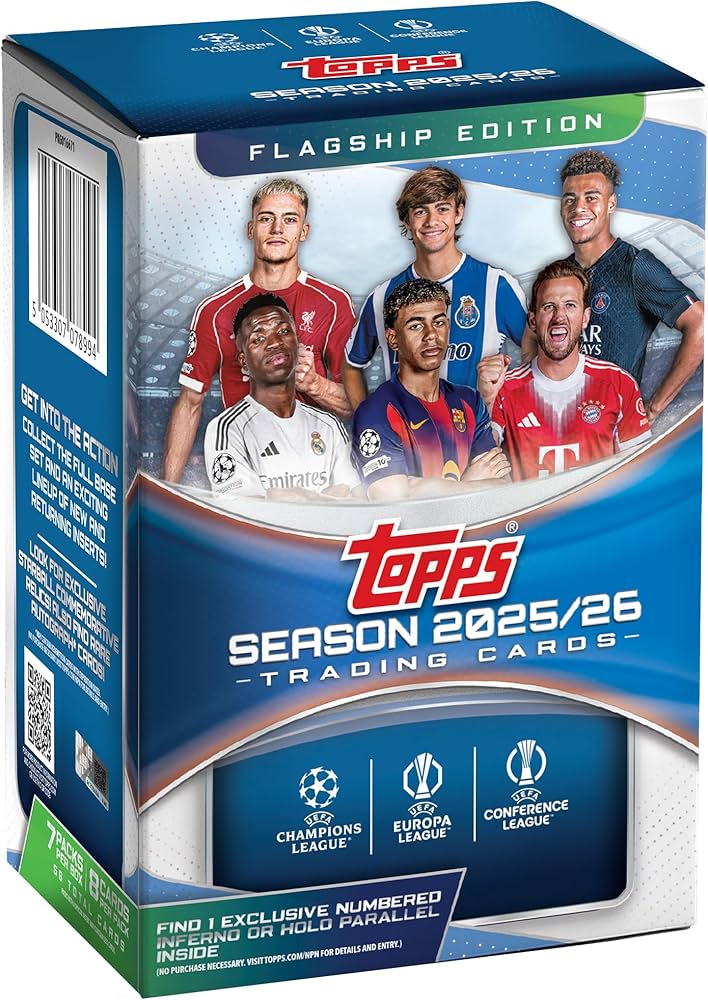 2025-26 Topps UEFA Club Soccer Blaster Box