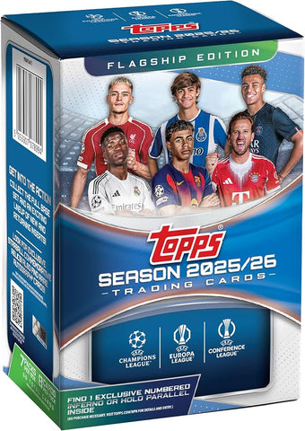2025-26 Topps UEFA Club Soccer Blaster Box