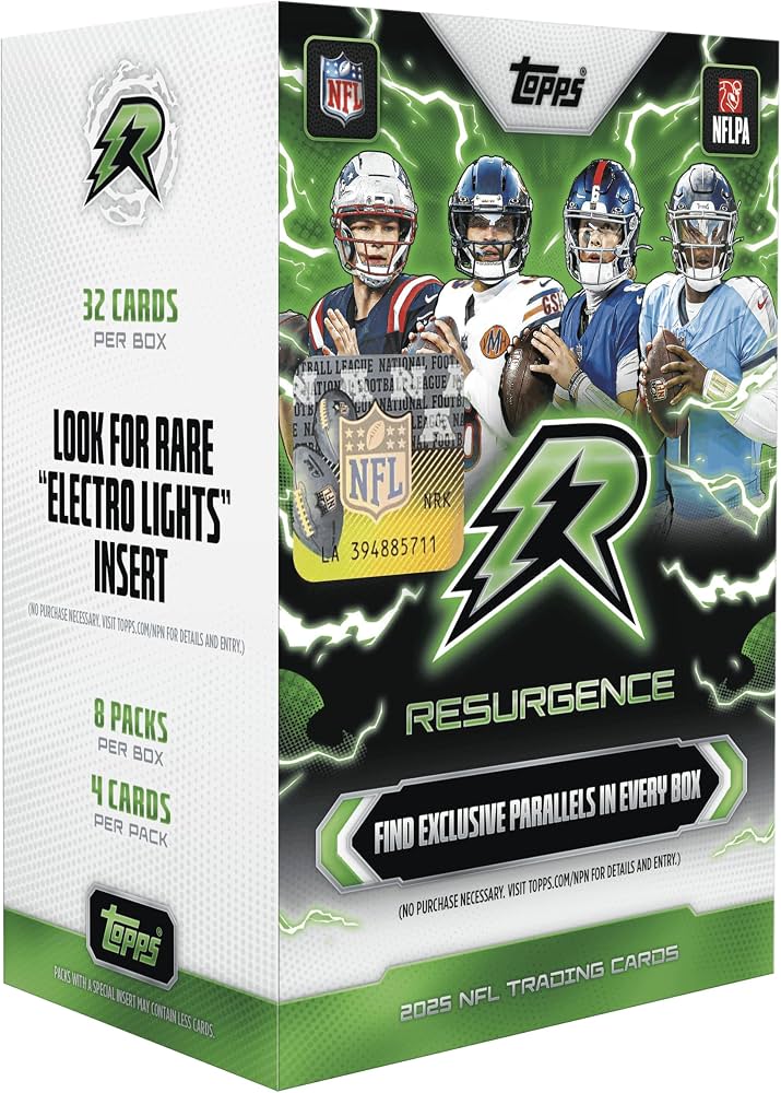2025 Topps Resurgence Football Value Box