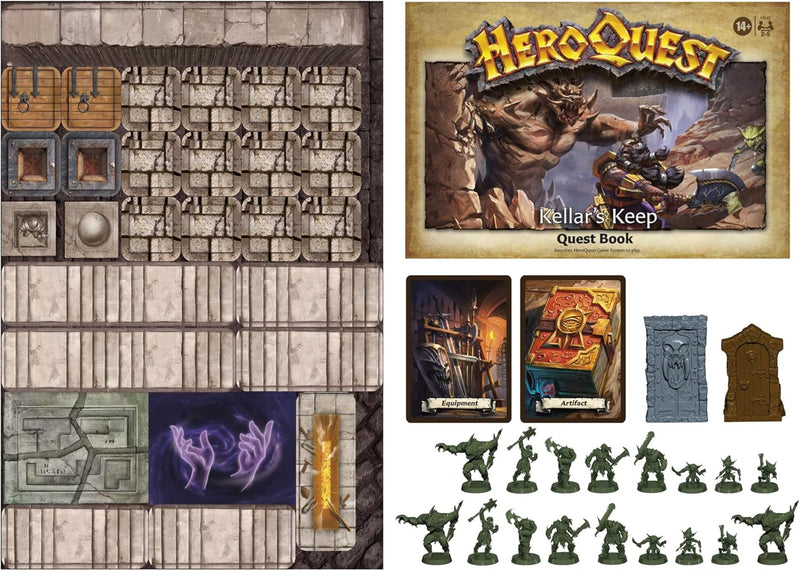Hero Quest - Kellar's Keep Quest Pack