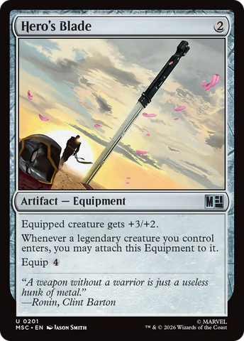 Hero's Blade [Marvel Super Heroes Commander]