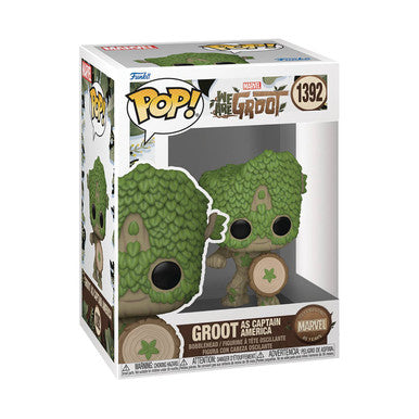 Pop Funko -  Groot as Captain America 1392