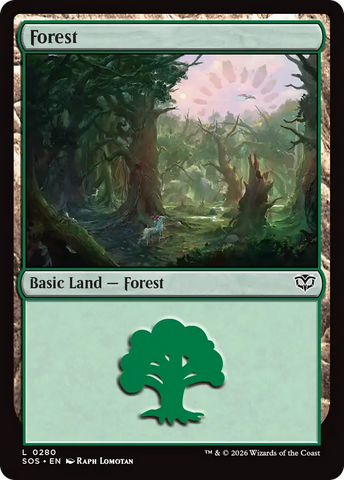 Forest (0280) [Secrets of Strixhaven]