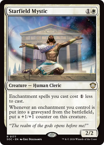 Starfield Mystic [Secrets of Strixhaven Commander]