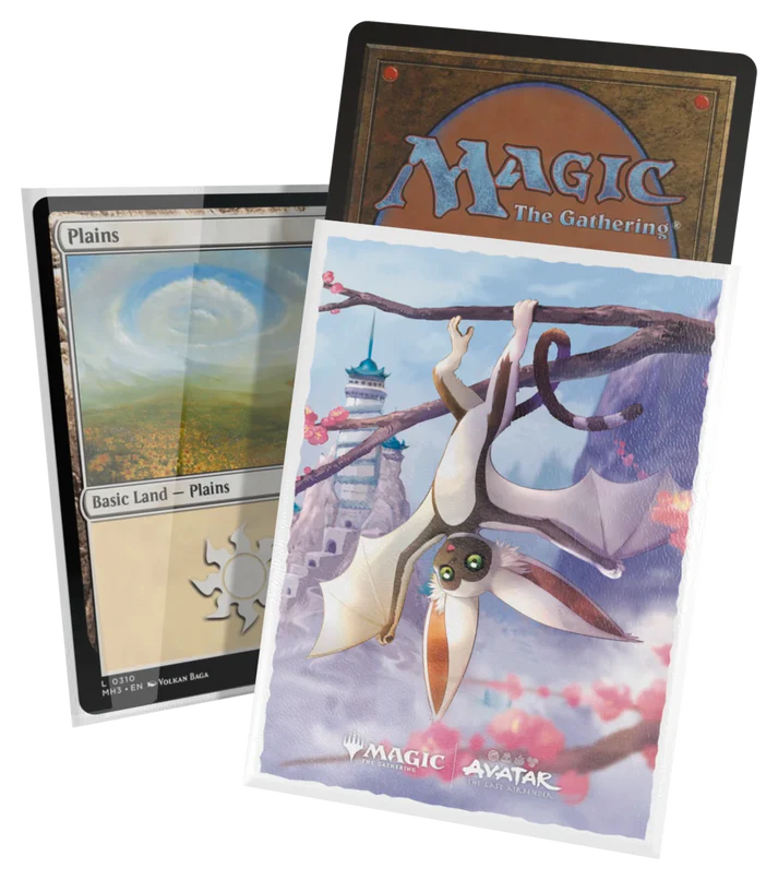 Ultimate Guard Art Sleeves - Standard Size - 100ct - Avatar : The Last Airbender - Momo, Rambunctious Rascal