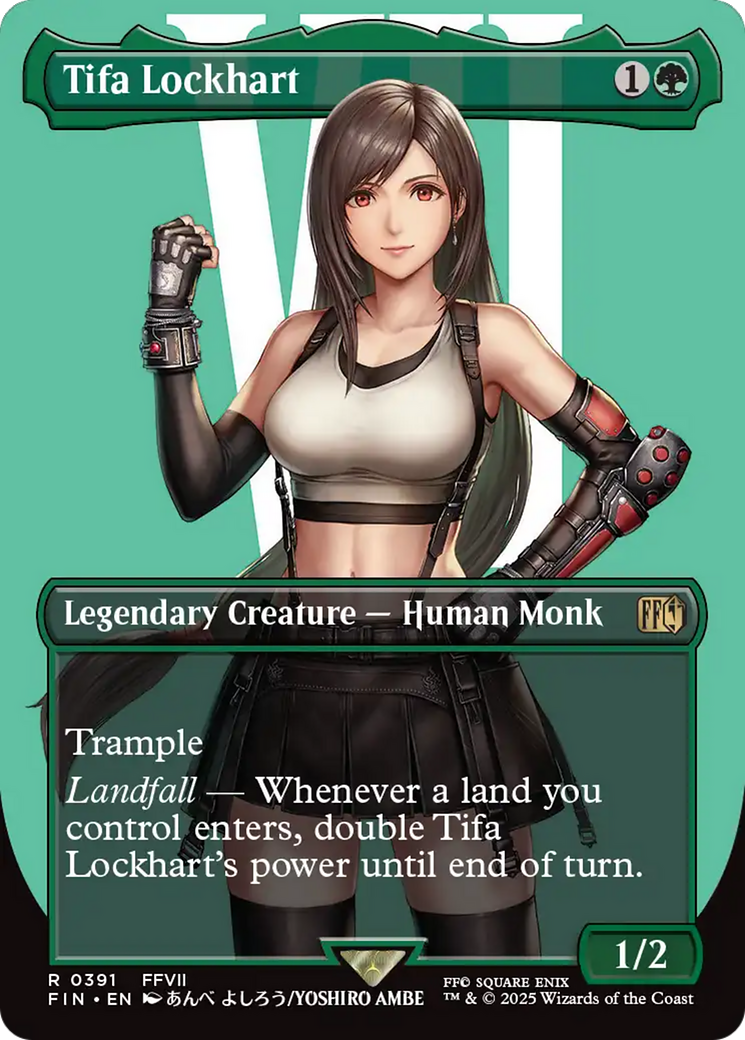 Tifa Lockhart (Borderless) [FINAL FANTASY]