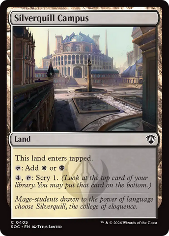 Silverquill Campus [Secrets of Strixhaven Commander]