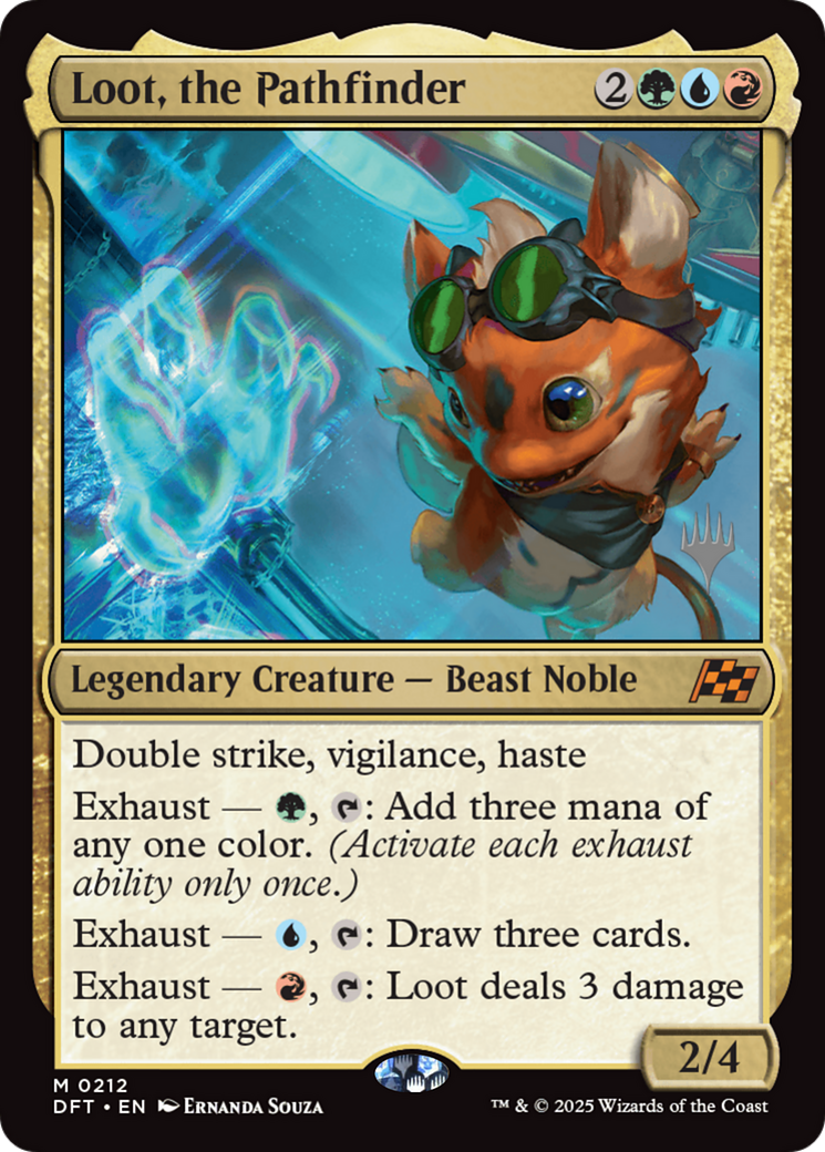 Loot, the Pathfinder (Promo Pack) [Aetherdrift Promos]