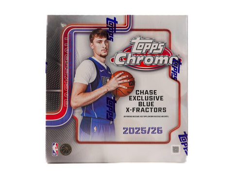 2025-26 Topps Chrome Basketball Mega Box