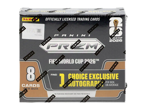2026 Panini Prizm FIFA World Cup Soccer Choice Hobby Box