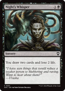 Night's Whisper [Secrets of Strixhaven Commander]