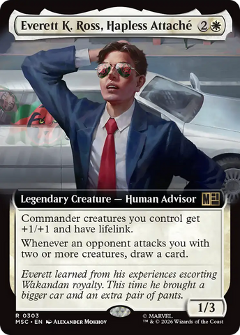 Everett K. Ross, Hapless Attache (Extended Art) [Marvel Super Heroes Commander]