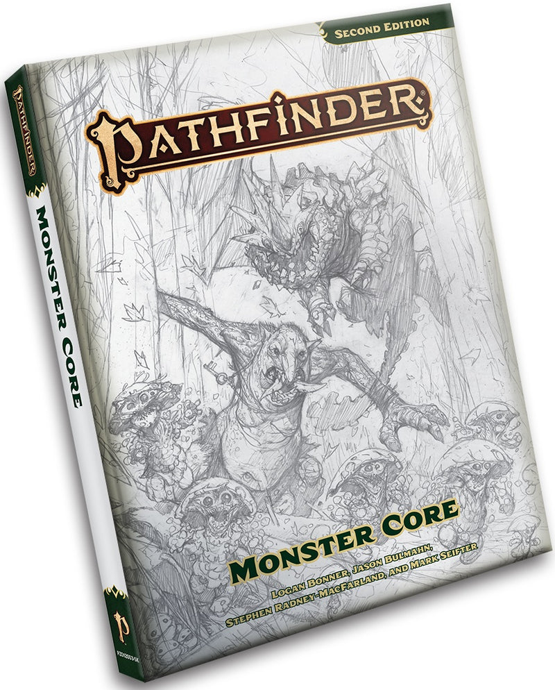 Pathfinder Monster Core 2 - Sketch Cover