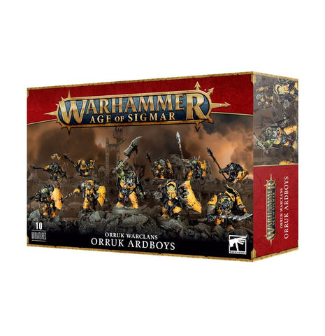 Warhammer Age of Sigmar: Orruk Warclams - Orruk Ardboys