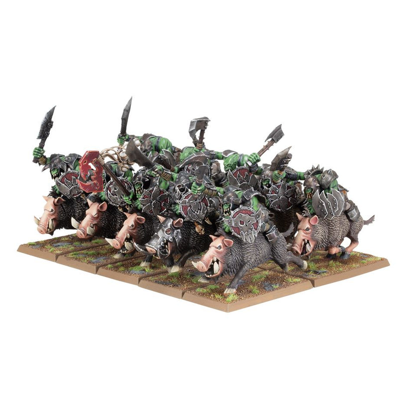 Warhammer the Old World - Orc Boar Boyz Mob