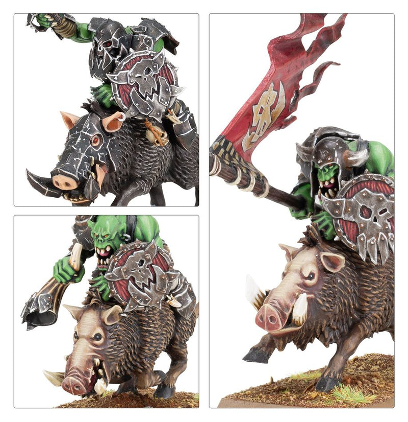 Warhammer the Old World - Orc Boar Boyz Mob