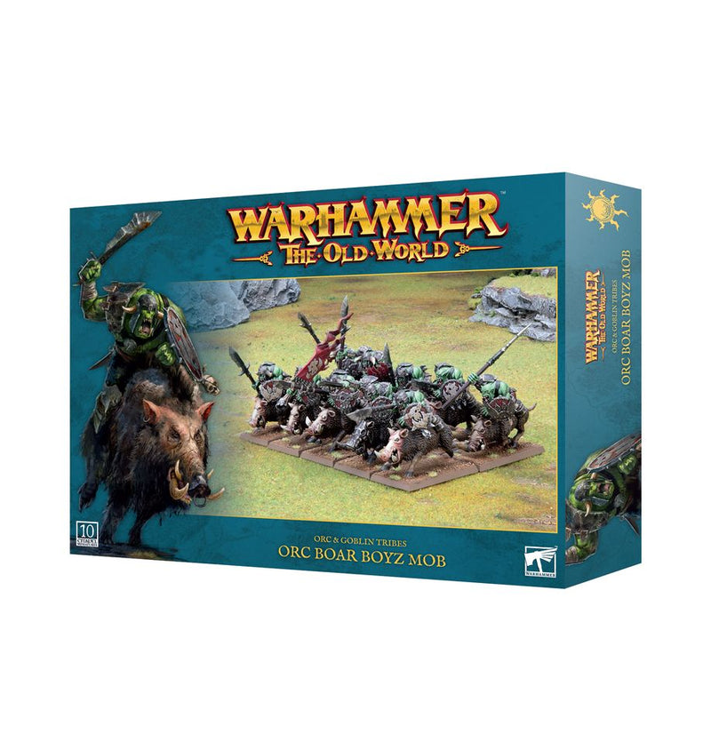 Warhammer the Old World - Orc Boar Boyz Mob