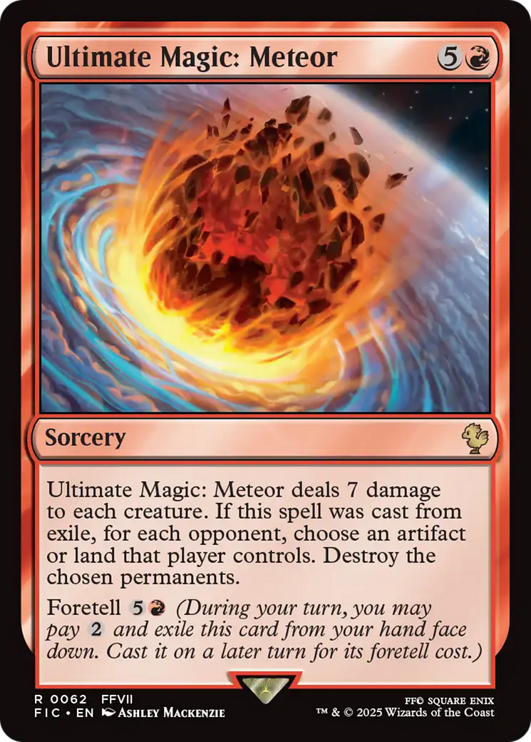 Ultimate Magic: Meteor [FINAL FANTASY Commander]