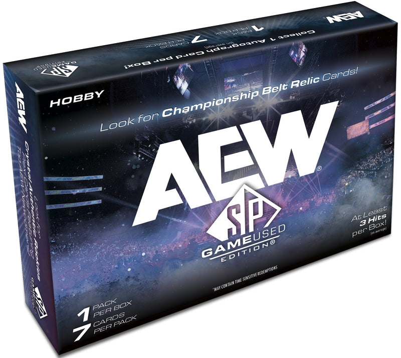 2025 Upper Deck AEW SP Game Used Hobby Box