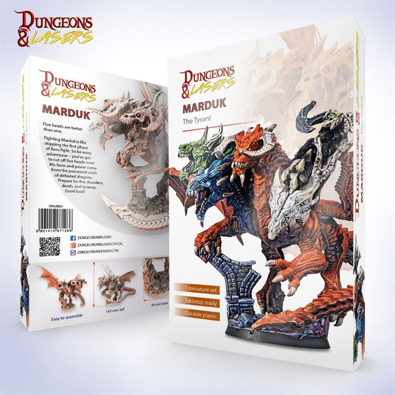 Dungeons & Lasers - Marduk the Tyrant (Unpainted)