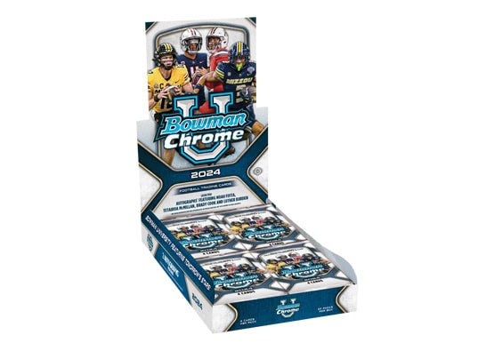 2024 Bowman University Chrome Football Hobby Pack