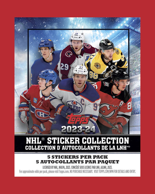 Topps - 2023-24 NHL Sticker Pack