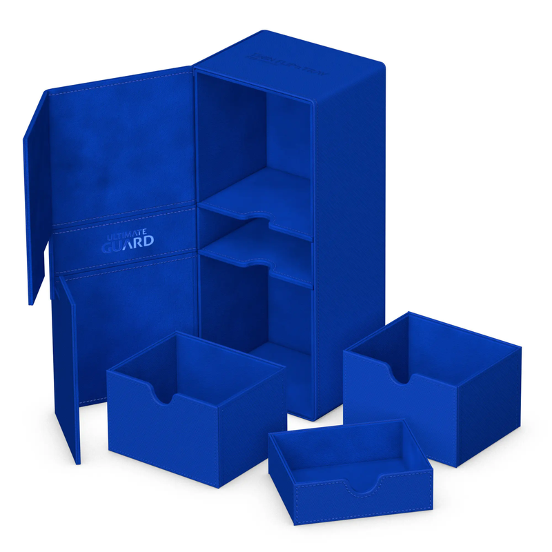 Ultimate Guard Twin Flip N Tray 266+ Xenoskin Blue