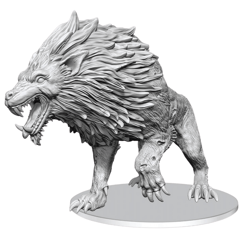 D&D: Dire Worg - Unpainted
