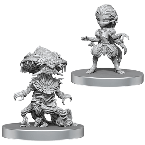 Fungus Leshy and Seaweed Leshy - Unpainted