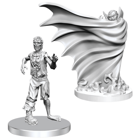 Classic Vampire & Classic Zombie - Unpainted