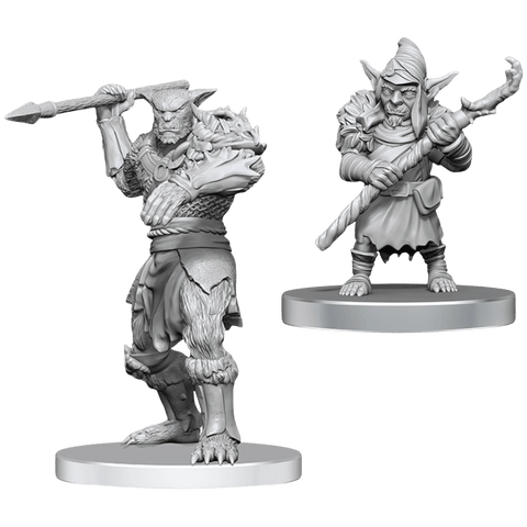 Bugbear Stalker & Goblin Hexer- Unpainted