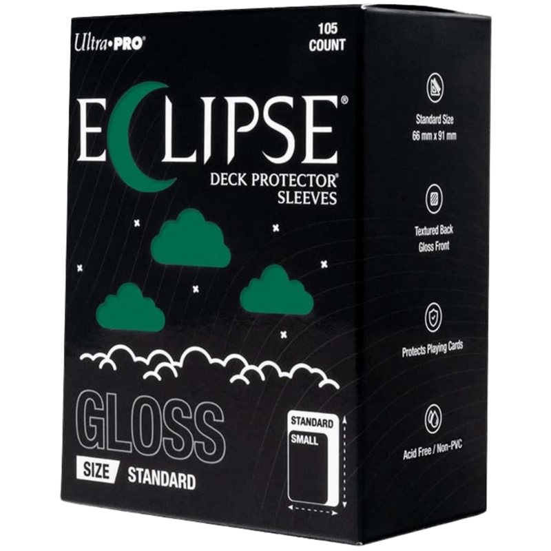 Eclipse Gloss Sleeves 105 Count - Forest Green