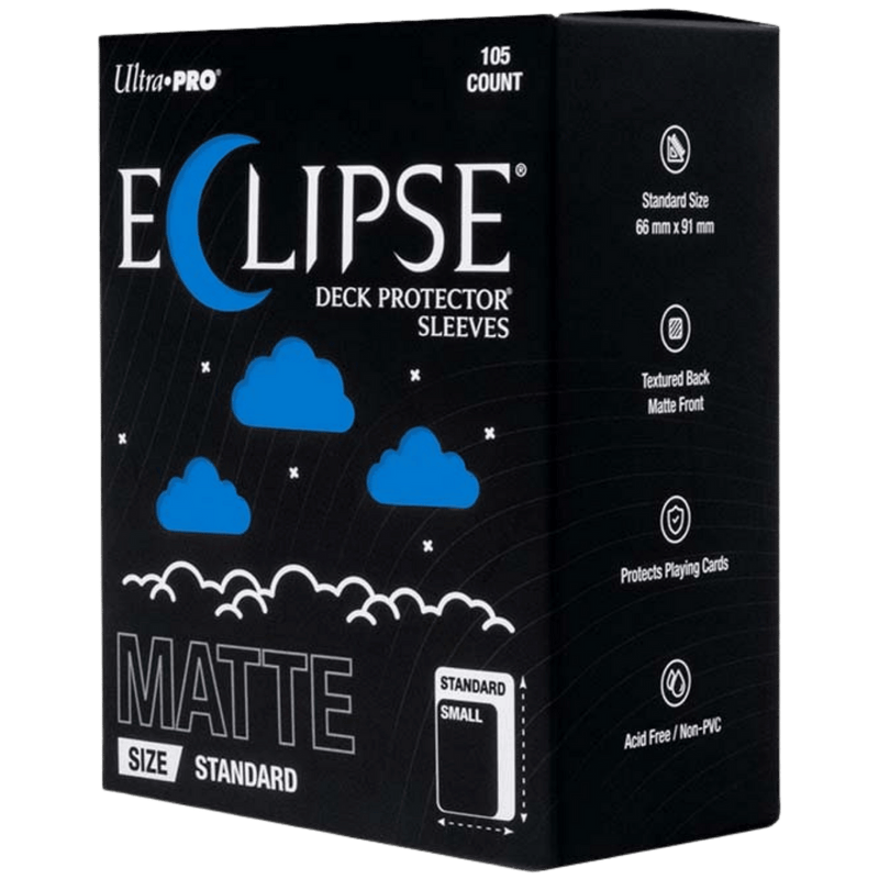 Eclipse Matte Sleeves 105 Count - Pacific Blue