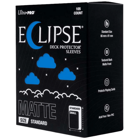 Eclipse Matte Sleeves 105 Count - Pacific Blue