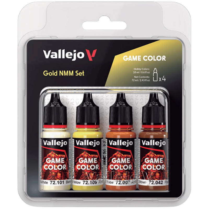 Vallejo: Game Color - Gold NMM Set