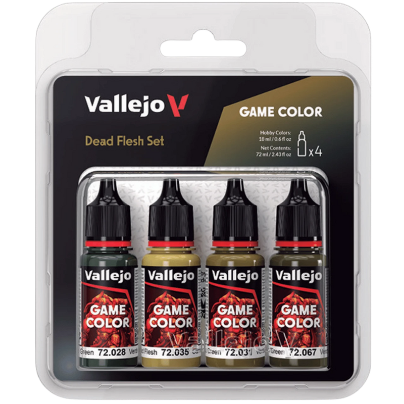 Vallejo: Game Color - Dead Flesh Set