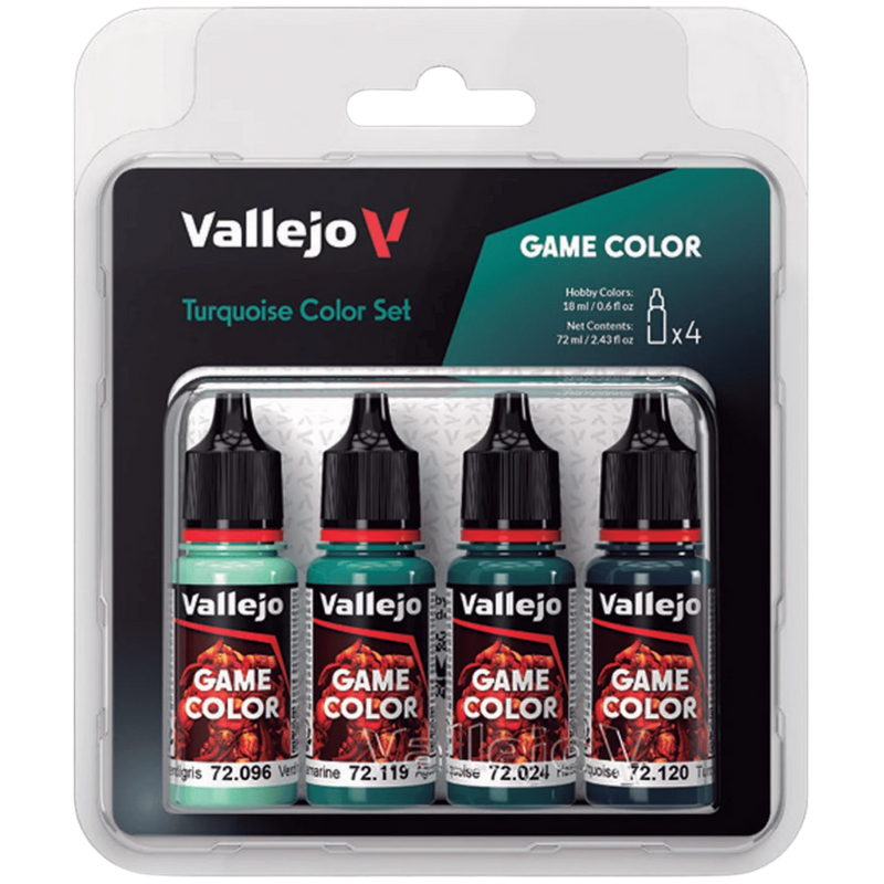 Vallejo: Game Color - Turquoise Color Set