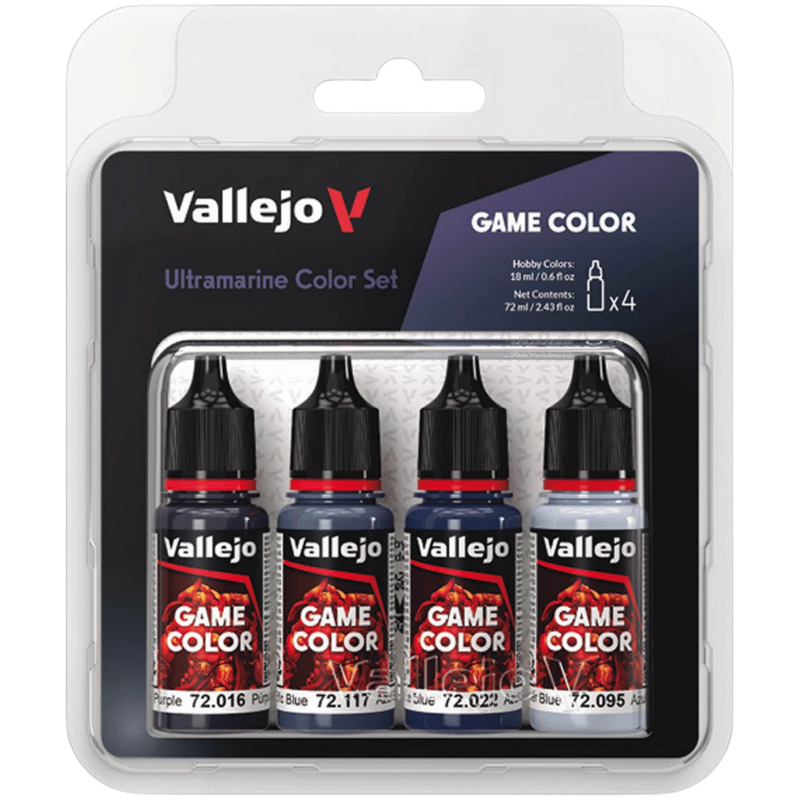 Vallejo: Game Color - Ultramarine Color Set