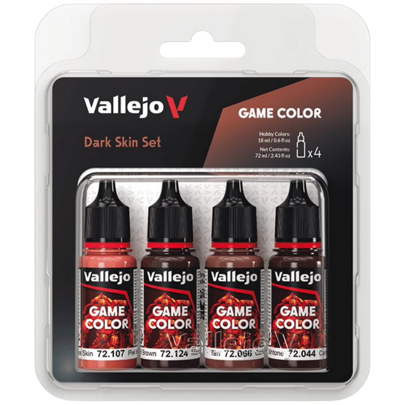 Vallejo: Game Color - Dark Skin Set