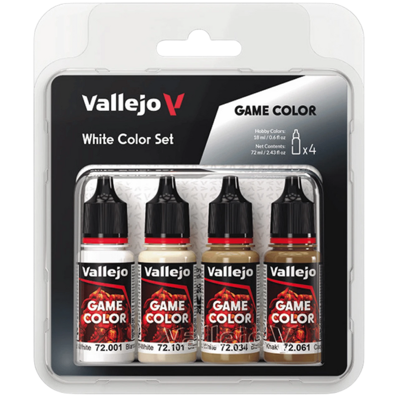 Vallejo: Game Color - White Color Set