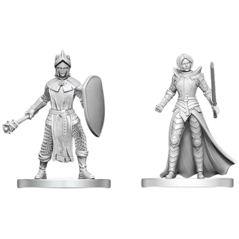 Black Gauntlet & Zhentilar Paladin of Bane - Unpainted
