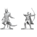 Elf Ranger & Dragonborn Monk - Unpainted