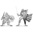 Dwarf Fighter & Orc Paladin - Unpainted